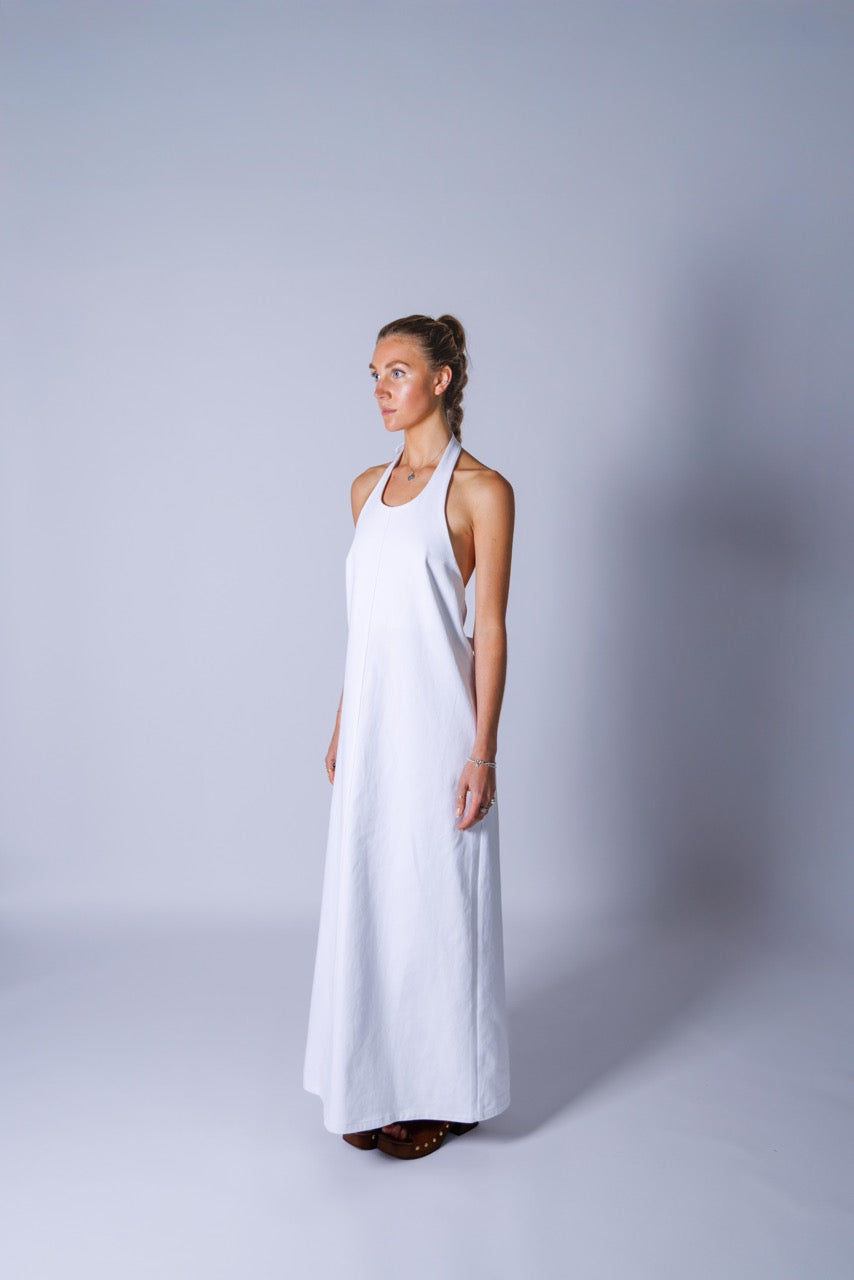 THE MAXI HALTER DRESS