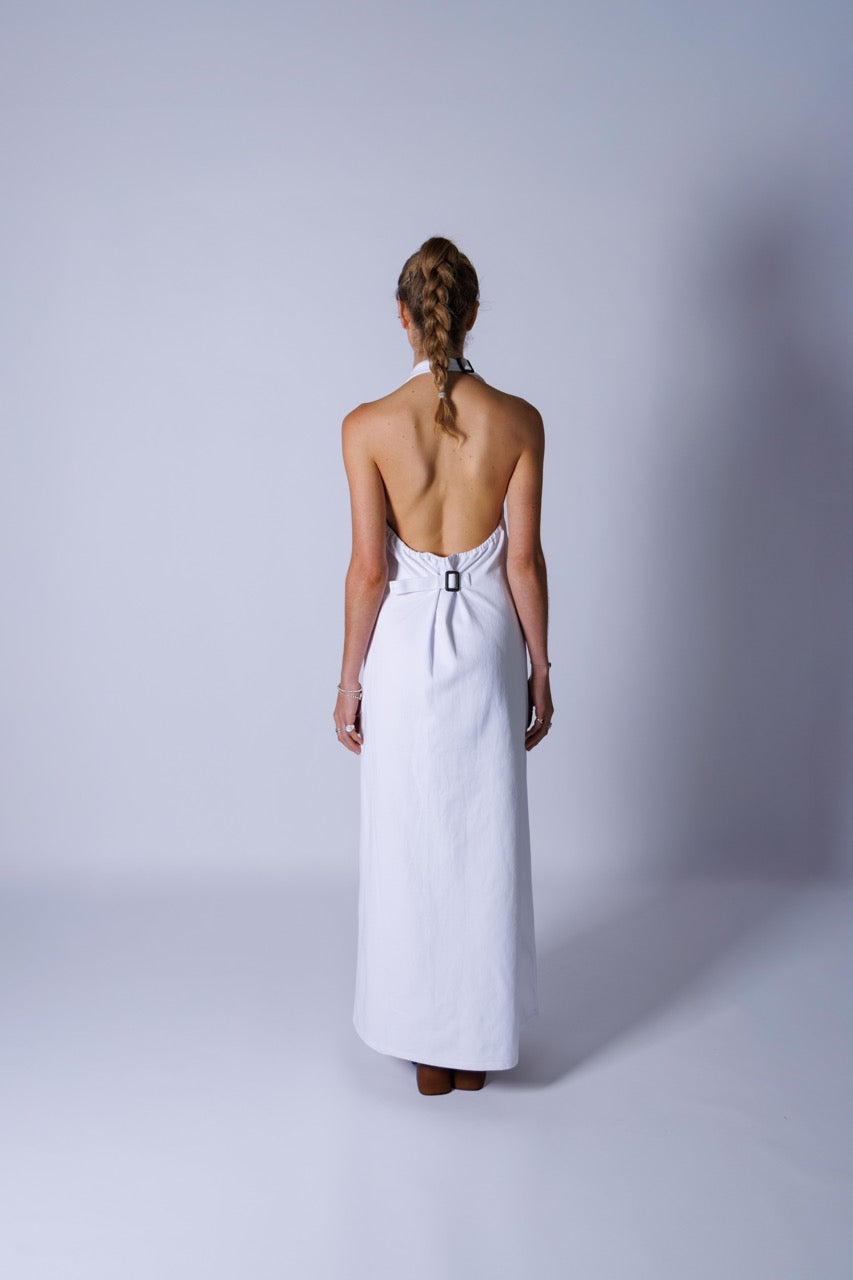 THE MAXI HALTER DRESS