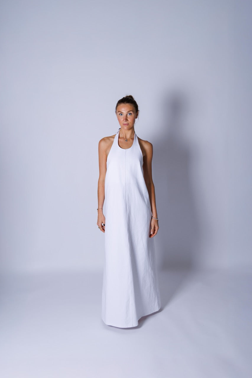 THE MAXI HALTER DRESS
