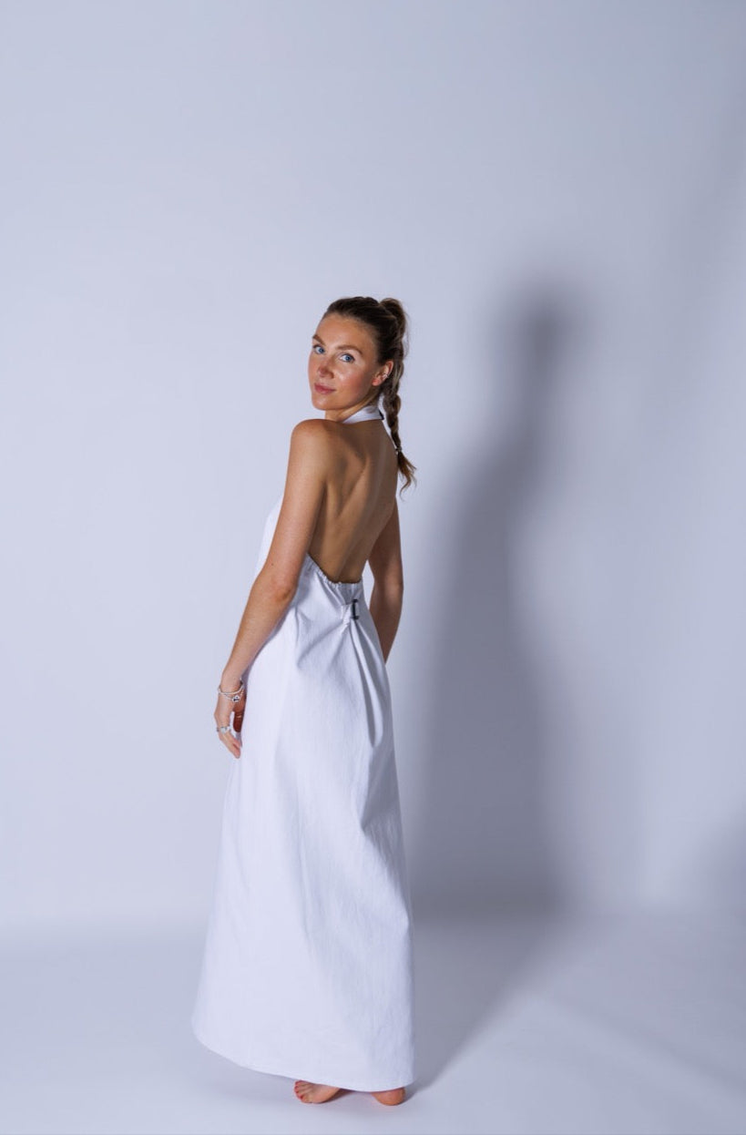 THE MAXI HALTER DRESS