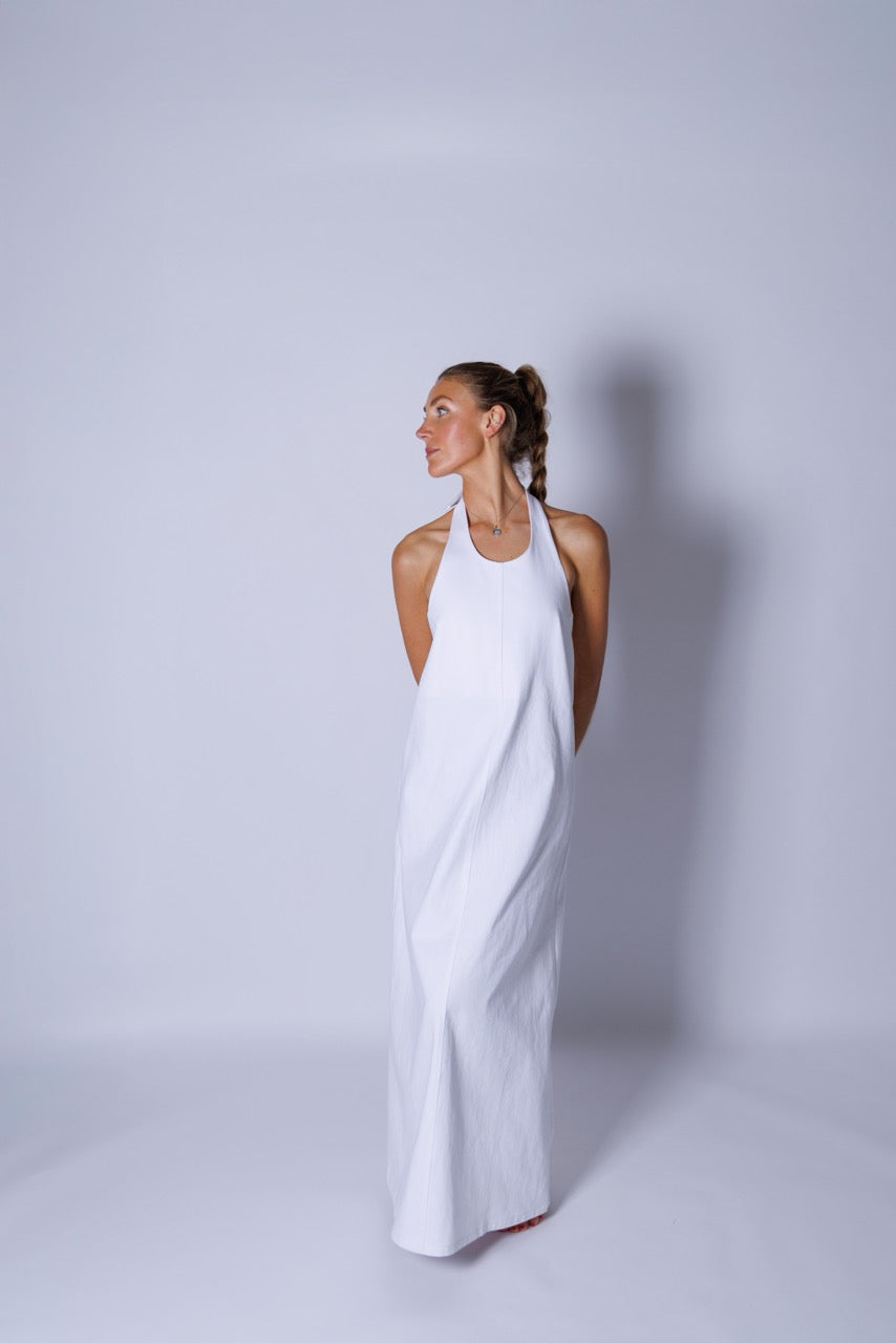 THE MAXI HALTER DRESS