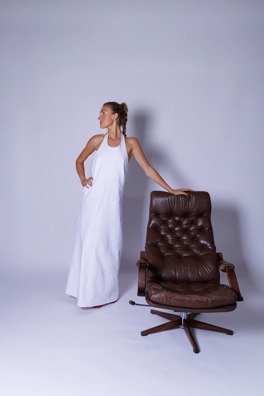 THE MAXI HALTER DRESS