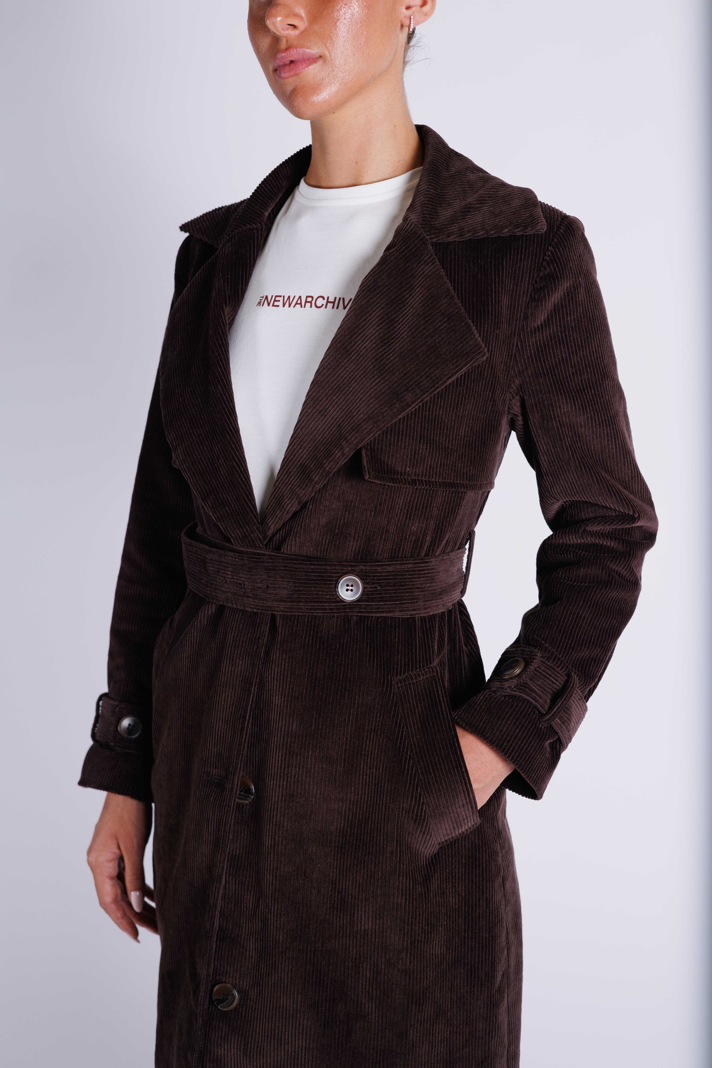THE CORDUROY TRENCH COAT