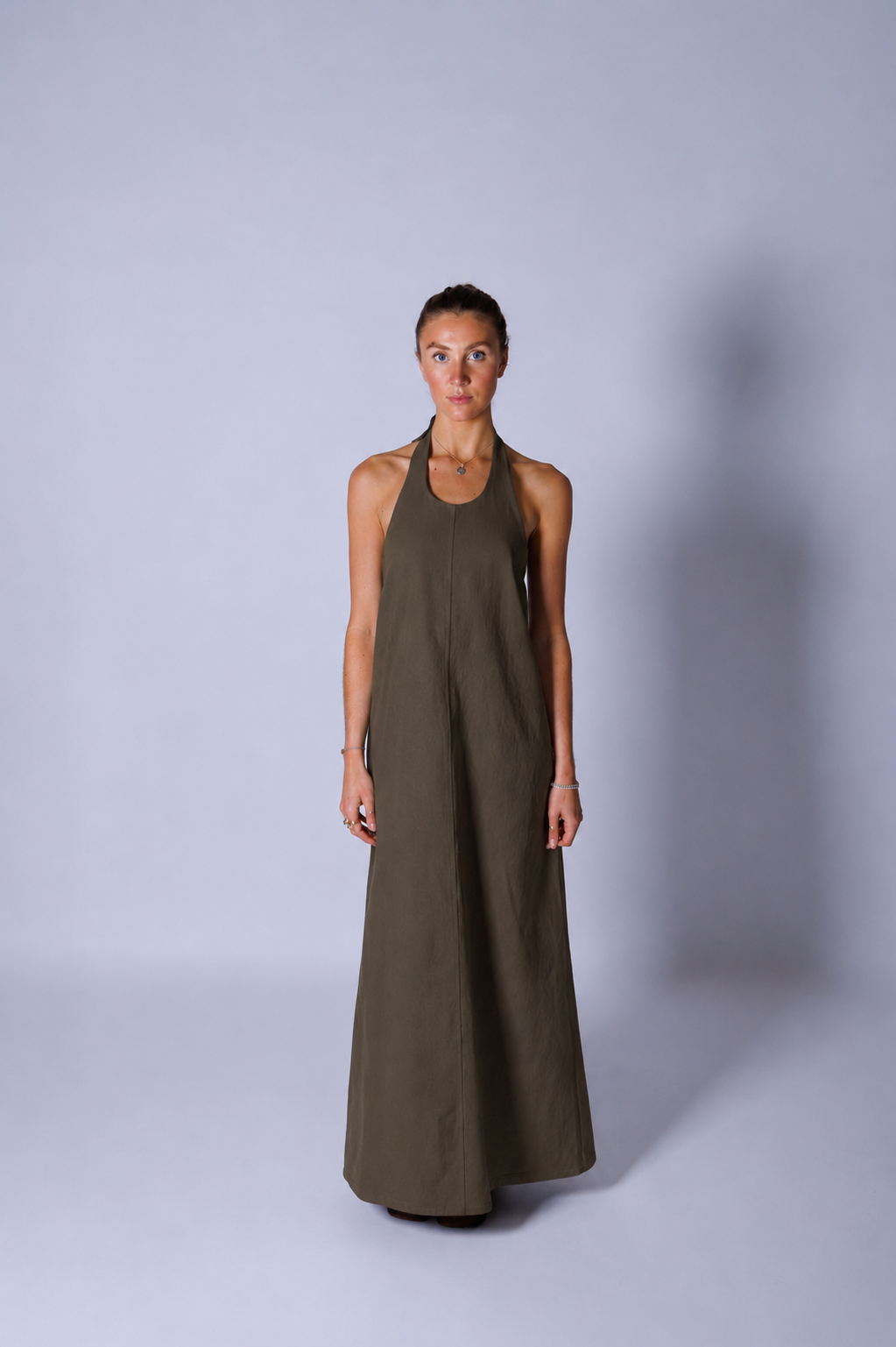 THE MAXI HALTER DRESS