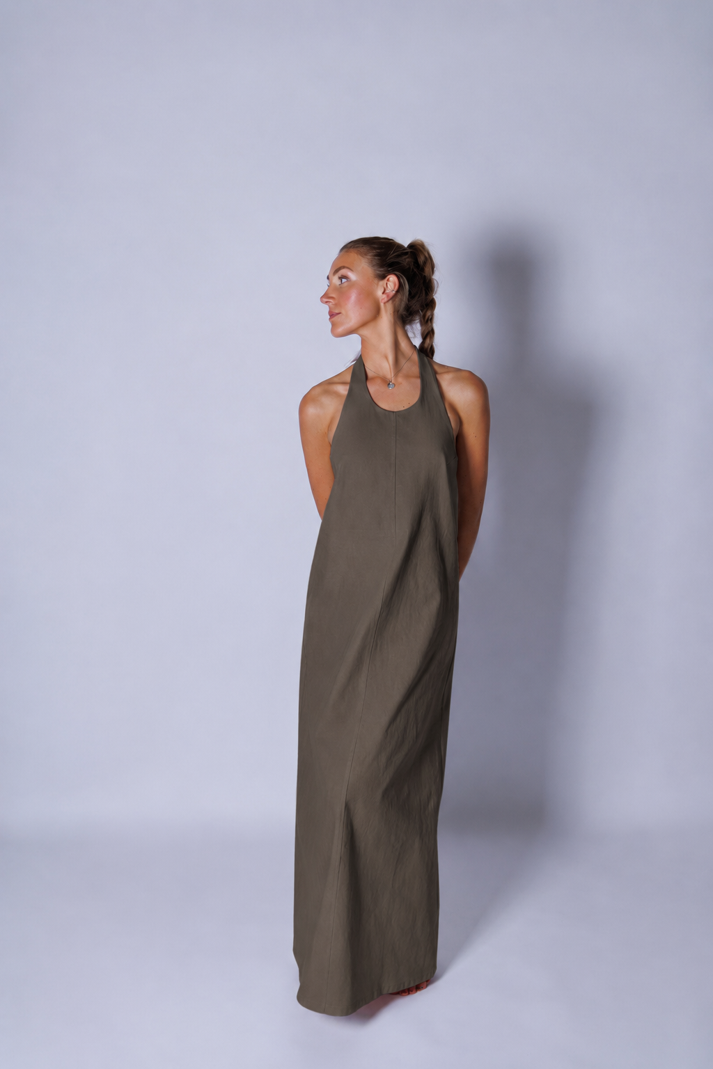 THE MAXI HALTER DRESS
