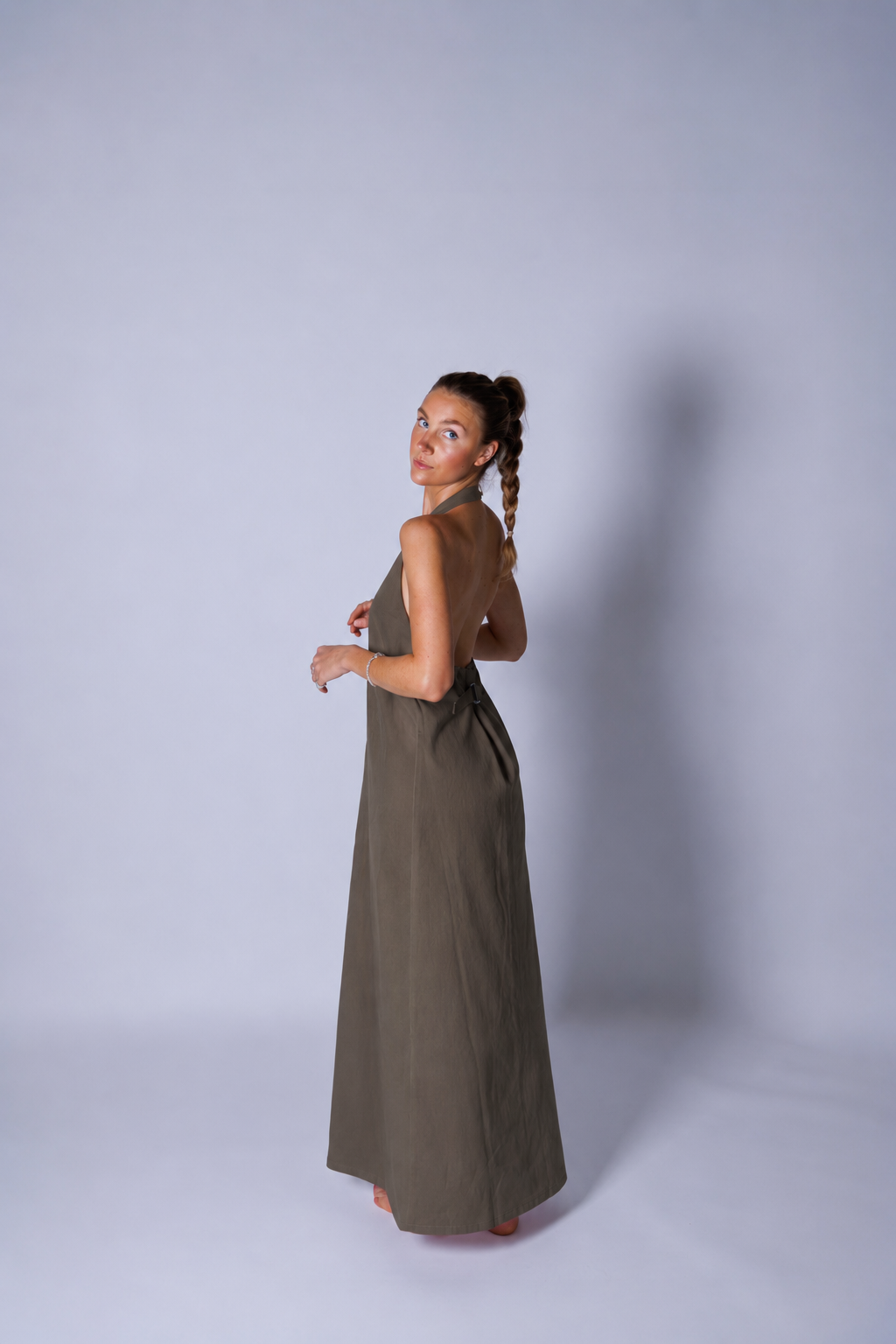 THE MAXI HALTER DRESS