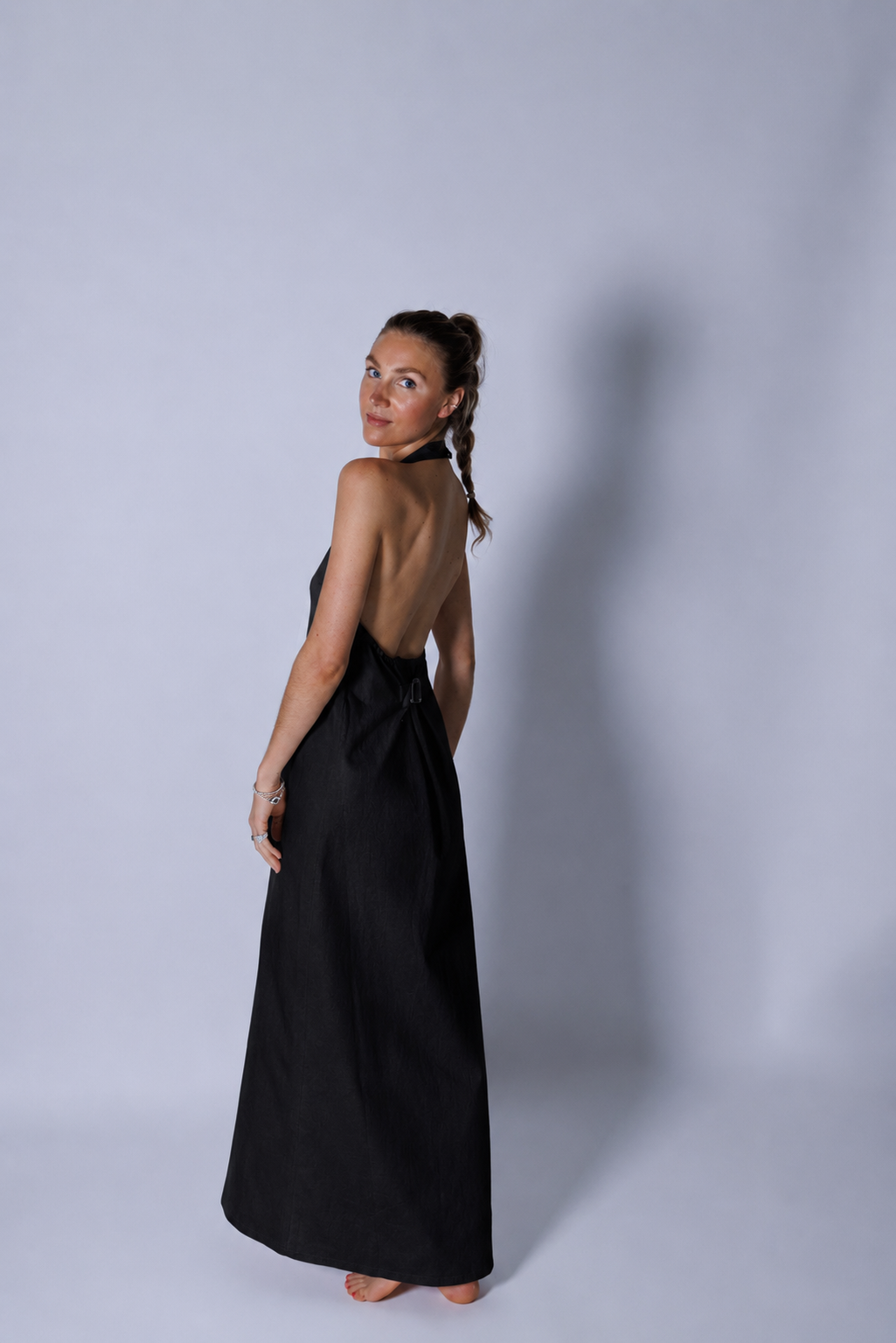 THE MAXI HALTER DRESS