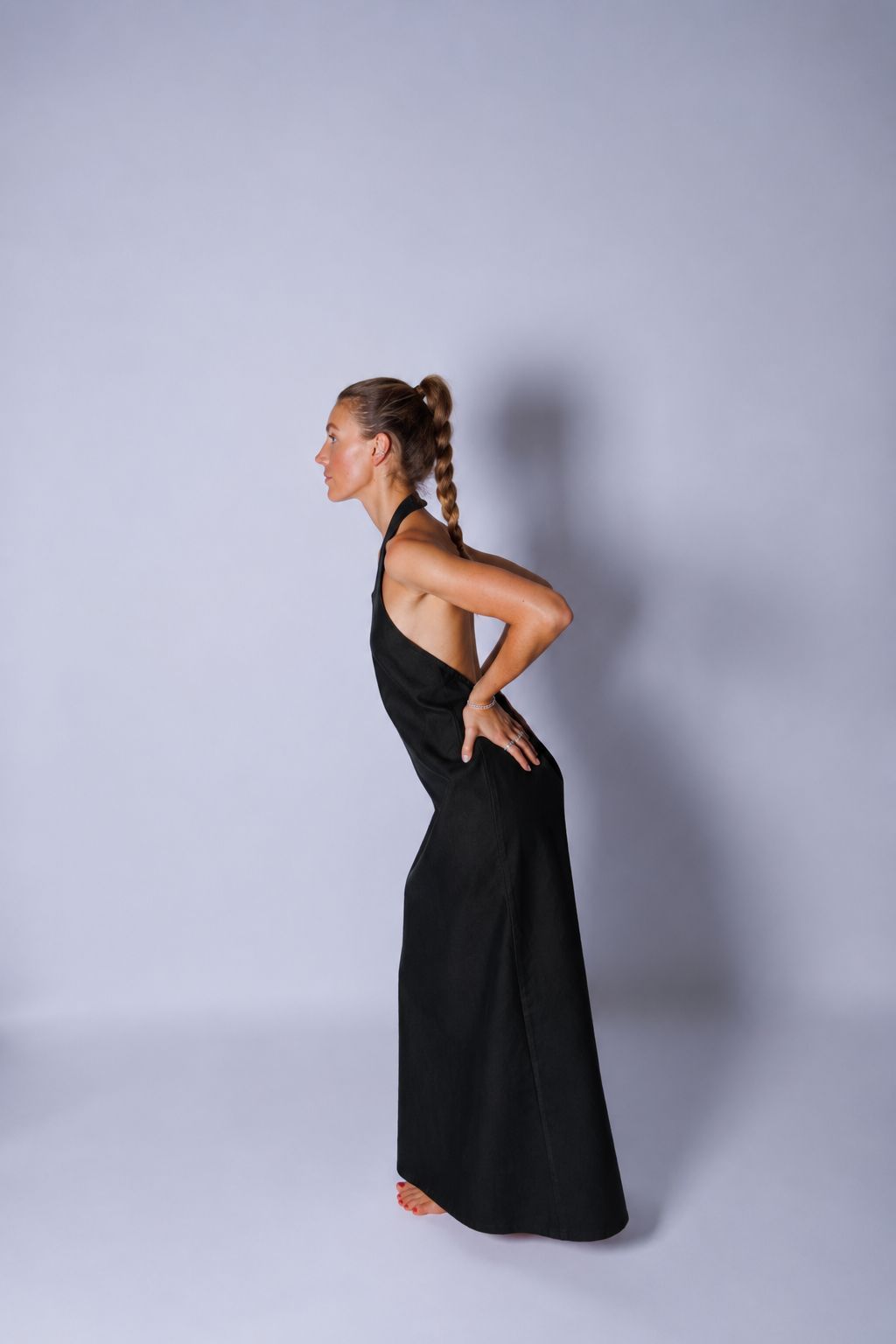 THE MAXI HALTER DRESS