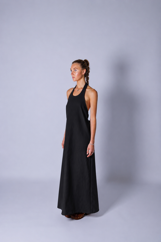 THE MAXI HALTER DRESS