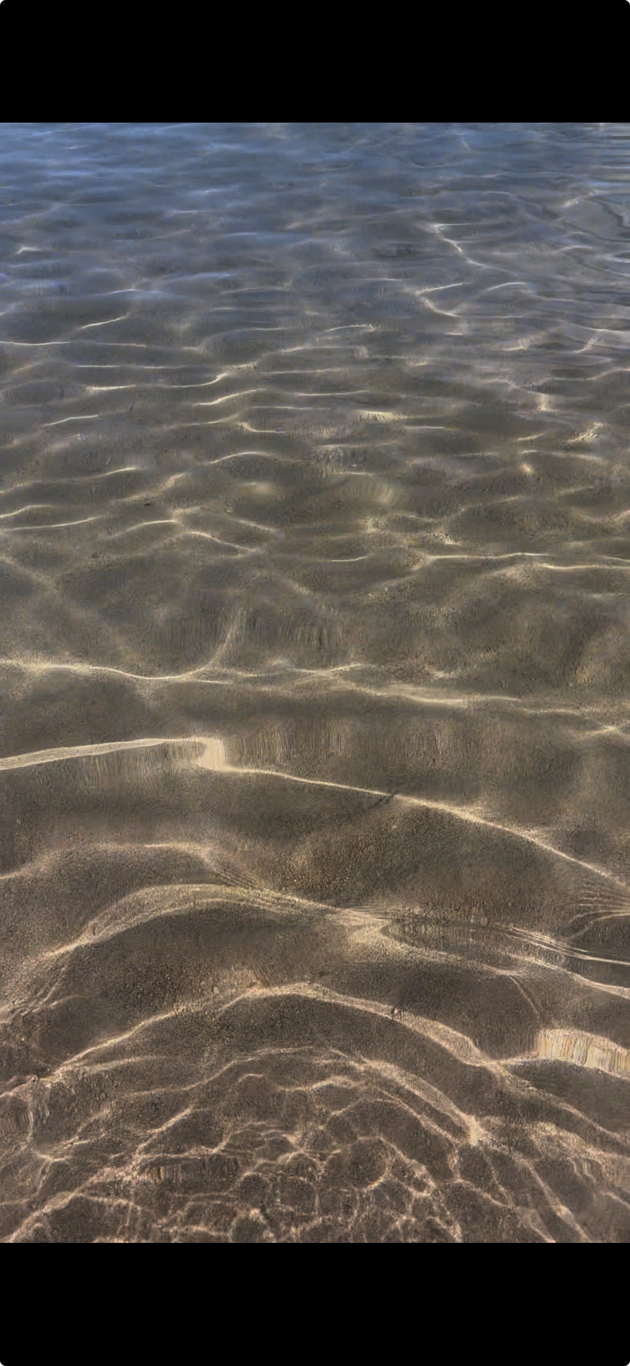 Close-up of rippled water surface